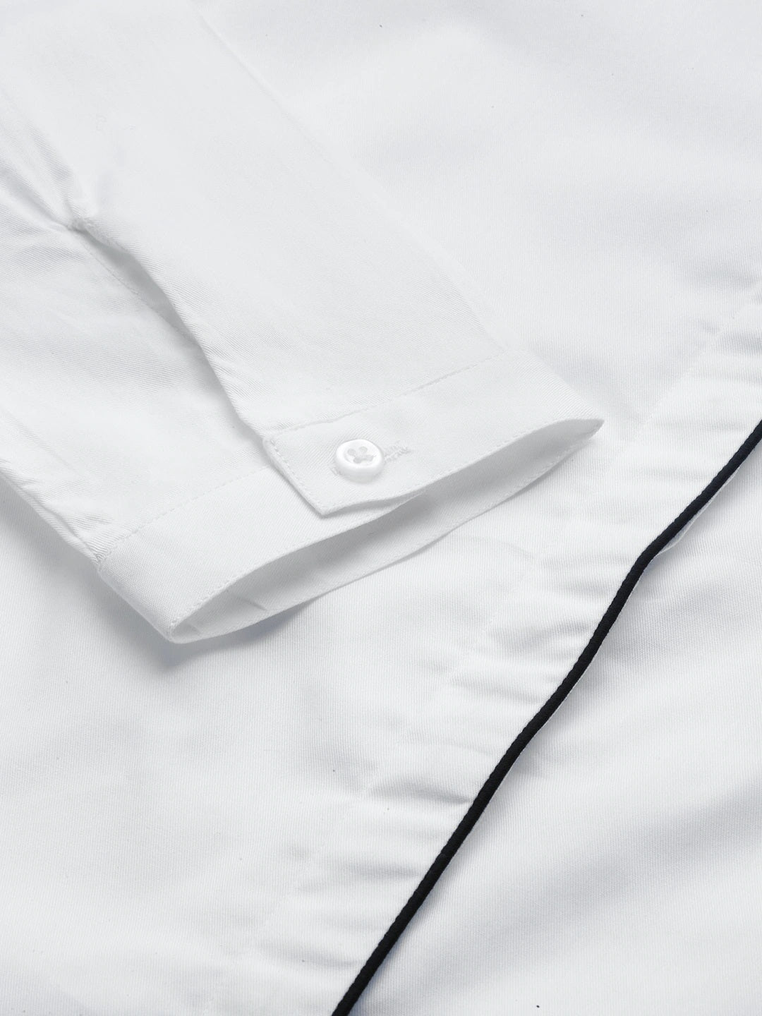 Women White Solids Pure Cotton Slim Fit Formal Shirt - #folk republic#